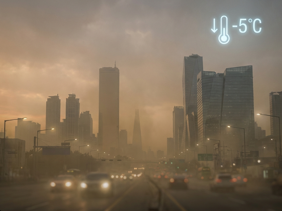 내일날씨 | [2026년 4월 21일 날씨] 4월의 때아닌 '한파특보'와 최악의 '황사' 공습! 내일 출근길